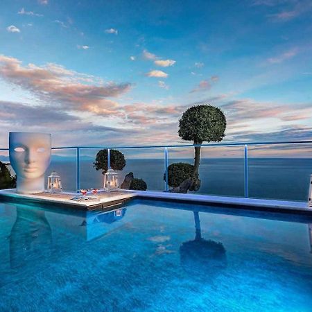 Villa Islamorada Pool And Sea View Massa Lubrense Kültér fotó