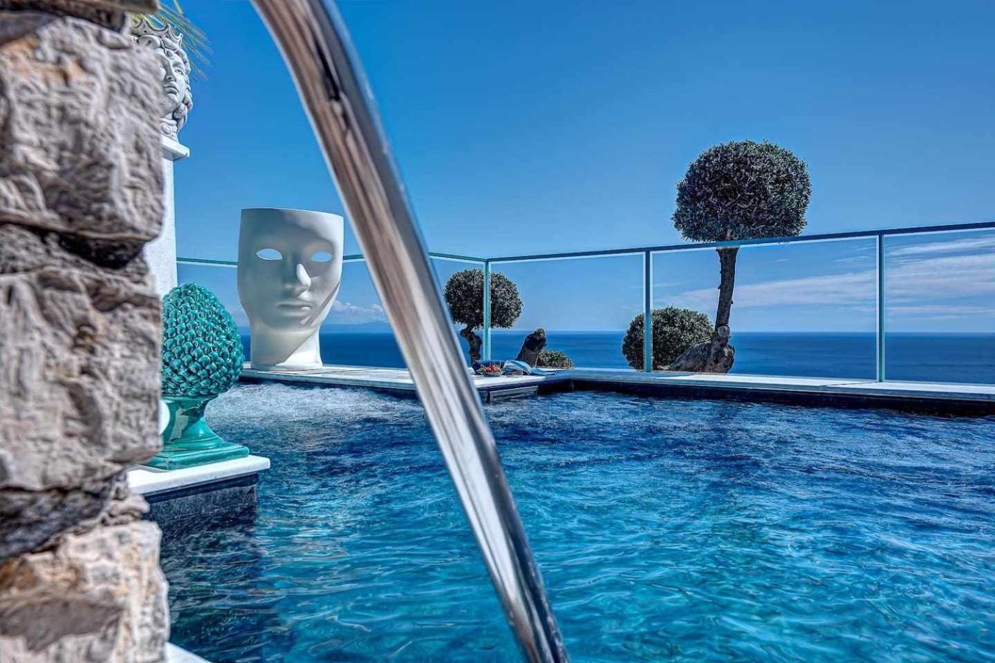 Villa Islamorada Pool And Sea View Massa Lubrense Kültér fotó