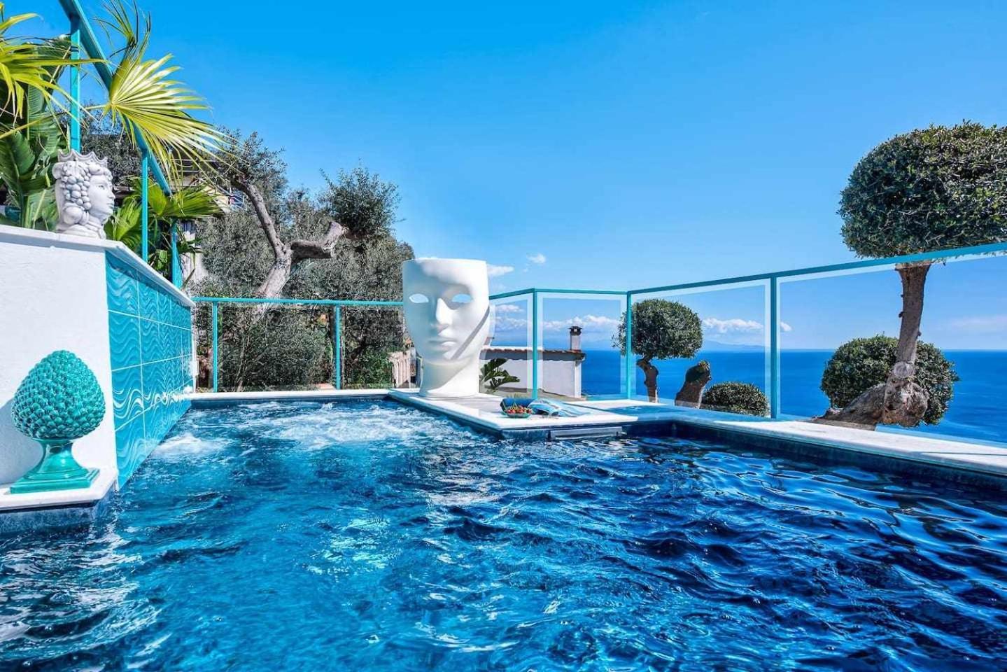 Villa Islamorada Pool And Sea View Massa Lubrense Kültér fotó