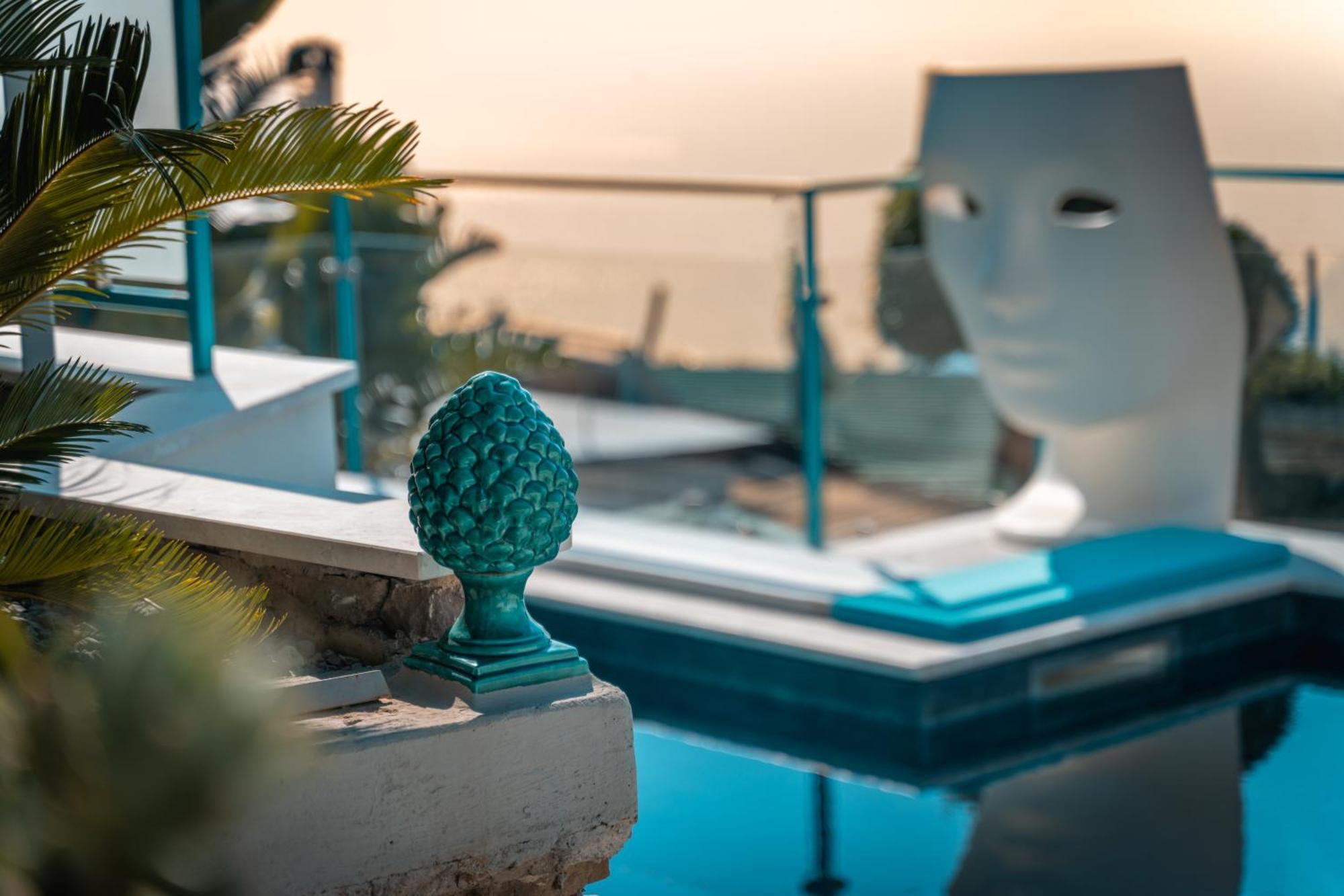 Villa Islamorada Pool And Sea View Massa Lubrense Kültér fotó