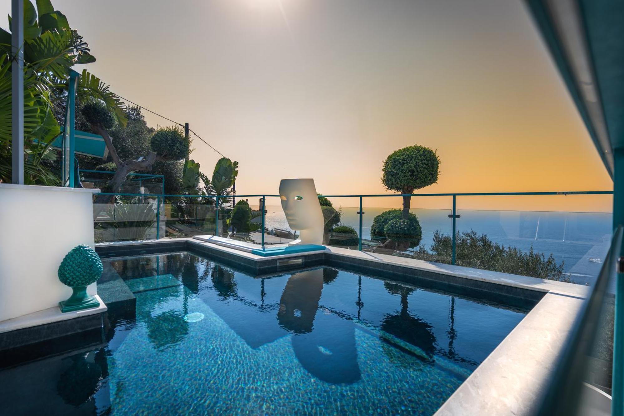 Villa Islamorada Pool And Sea View Massa Lubrense Kültér fotó