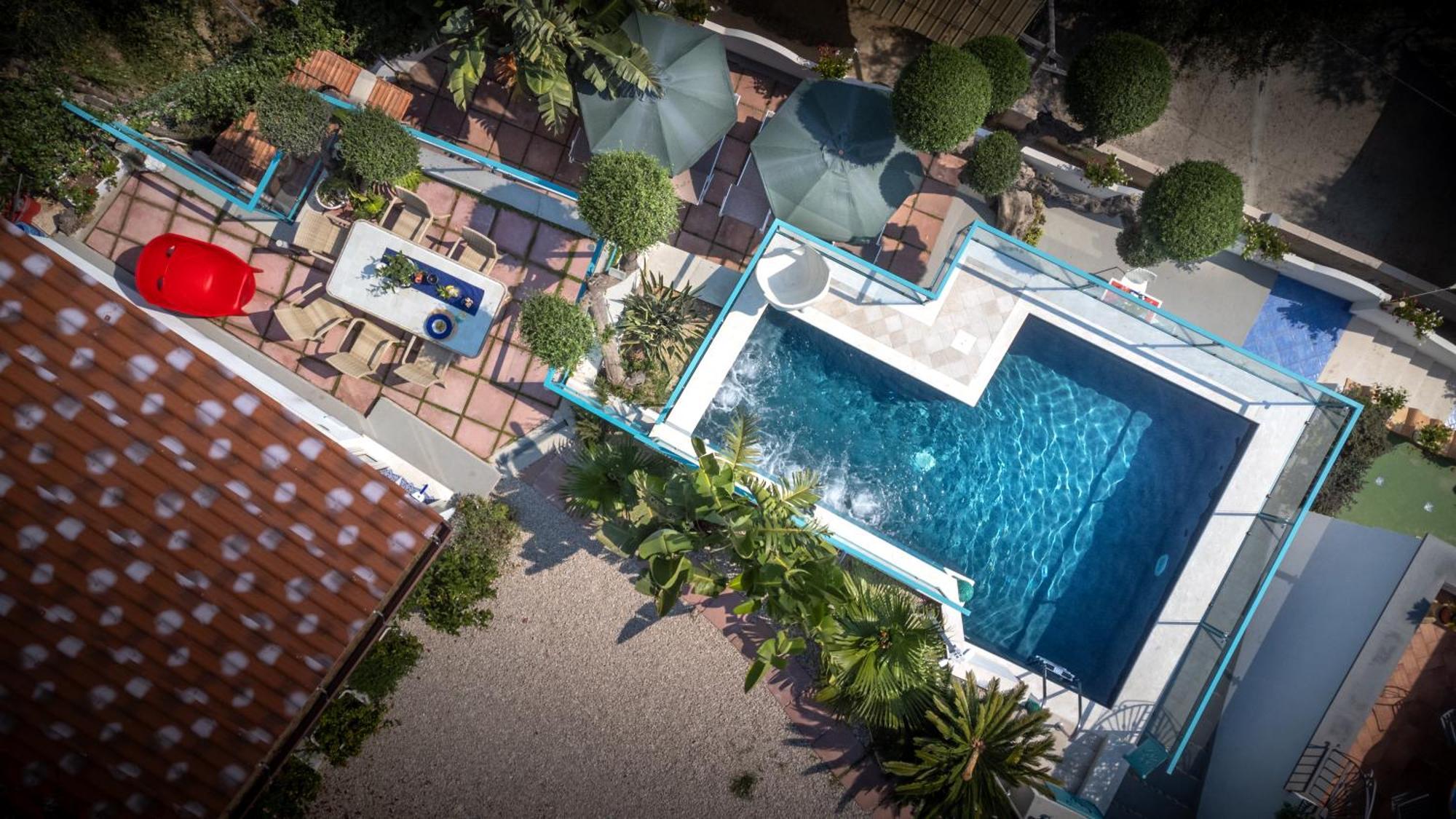 Villa Islamorada Pool And Sea View Massa Lubrense Kültér fotó
